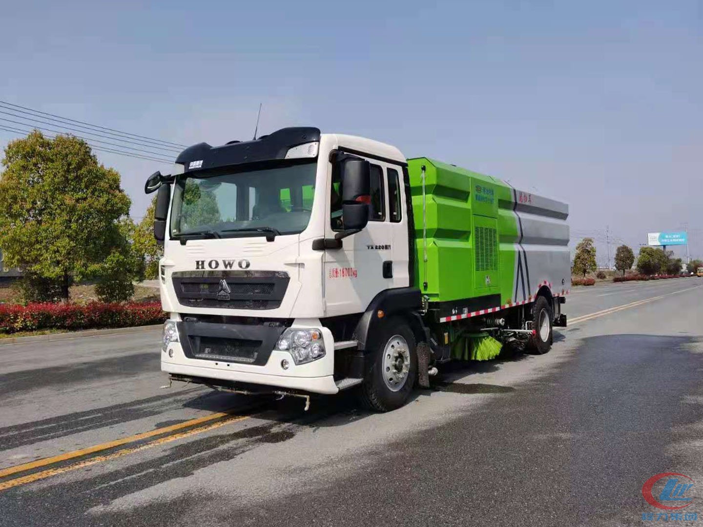 國六重汽豪沃洗掃車