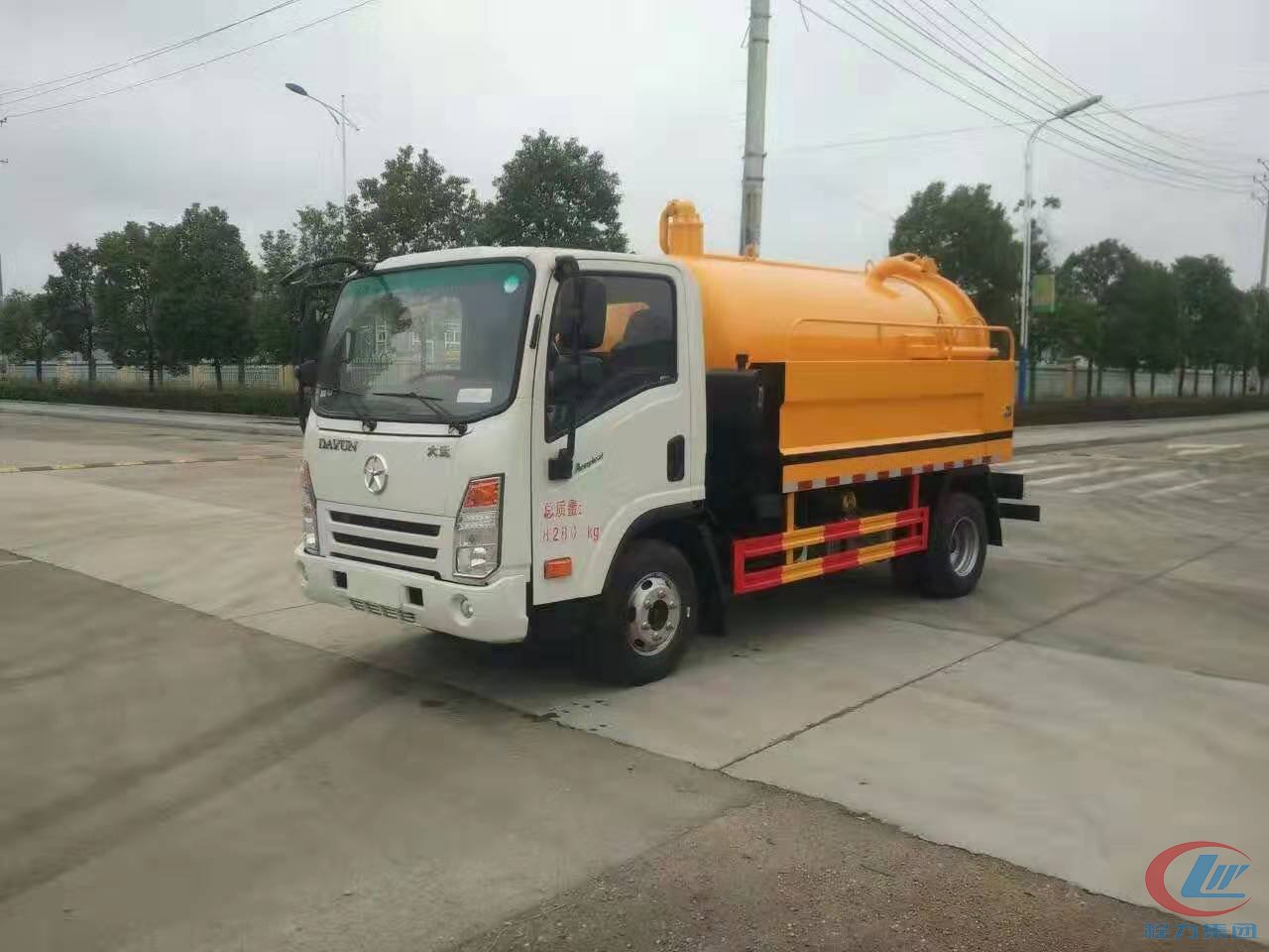 大運奧普力國五清洗吸污車